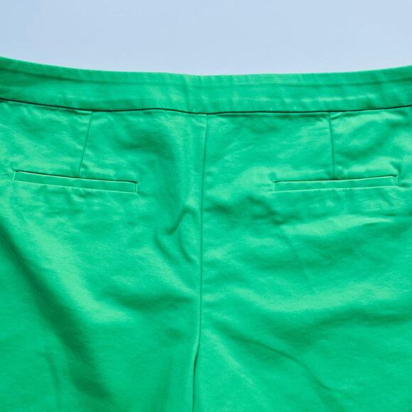 Lilly Pulitzer Alessi Stretch Short Cabana Green Side Zip 4.5" Inseam Size 16 - Picture 4 of 8